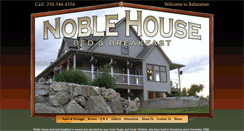 Desktop Screenshot of noblehousebb.ca